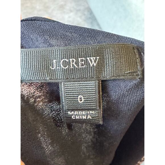 J. Crew Floral Top.  Size 0.  Ditzy Floral. - Picture 3 of 5